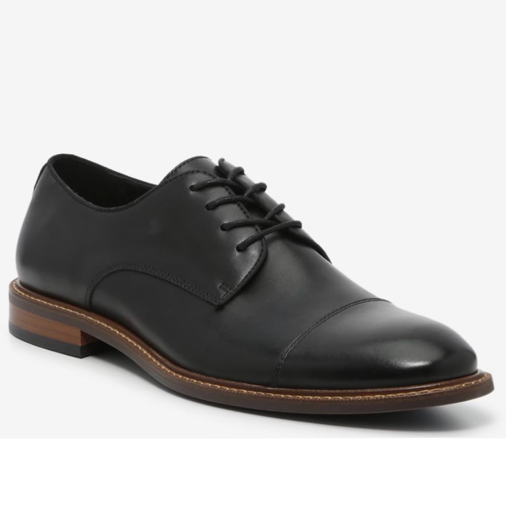 Men’s Aston Gray Black Dress Shoes